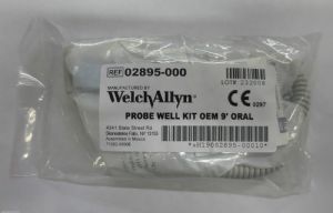 Welch Allyn Probe Well Kit 9ft Oral Model 02895-000 Temperature Probe.jpg